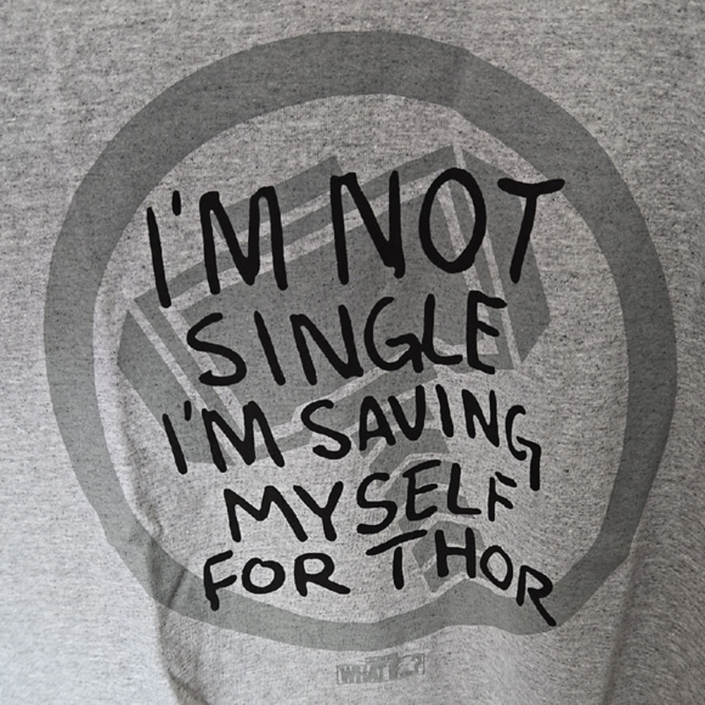 Marvel Gray Thor Short Sleeve Tee - Picture 3 of 4